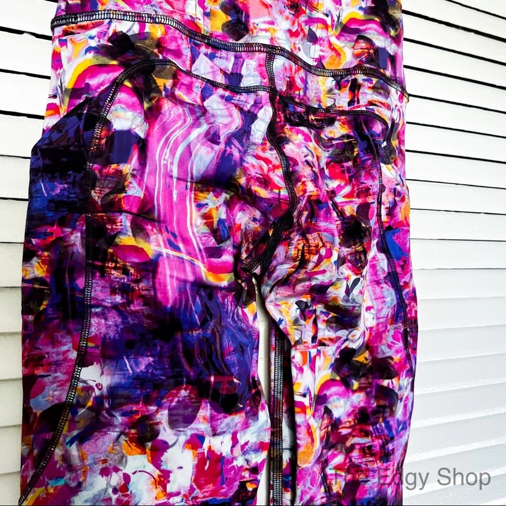 lululemon athletica | SeaWheeze Fast and Free High-Rise Tight 25" Flash Floral - Picture 3 of 9